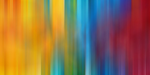 Abstract Vertical Color Stripes Blurred Motion Background