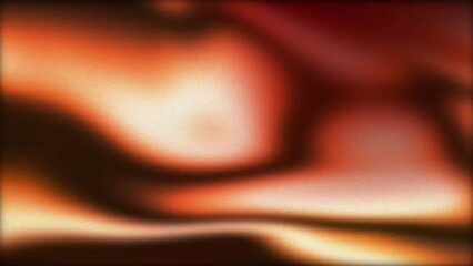 gold Abstract ribbed glass background in warm liquid fluid golden orange tones with glossy curved texture, vertical light lines and smooth gradient for use in luxury design,