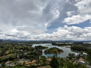 Embalse Pe&ntilde;ol-Guatap&eacute;, Colombia