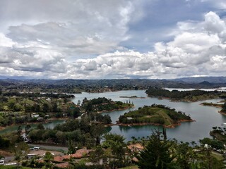 Embalse Pe&ntilde;ol-Guatap&eacute;, Colombia