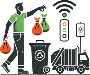 Smart waste recycling process