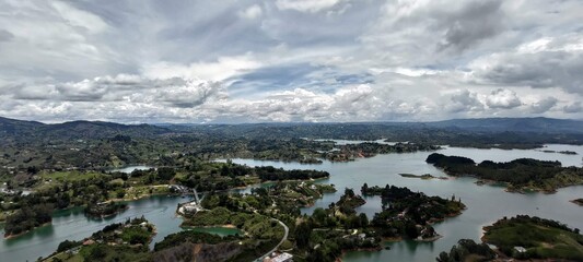 Embalse Pe&ntilde;ol-Guatap&eacute;, Colombia