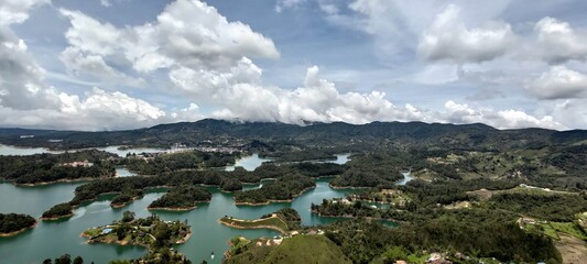 Embalse Pe&ntilde;ol-Guatap&eacute;, Colombia