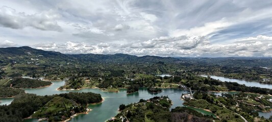 Embalse Pe&ntilde;ol-Guatap&eacute;, Colombia
