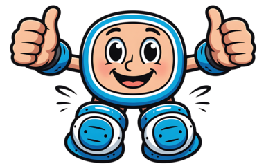 Dust Masks & Respirators cartoon Character on transparent background