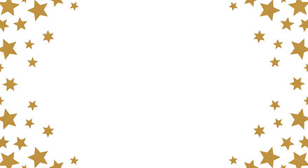 Obraz premium Sparkling Gold Stars Scatter