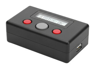 Fototapeta premium Testing device operations in a tech lab environment for efficiency isolated on transparent background