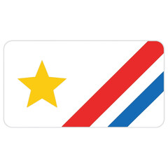 Obraz premium Abstract geometric pattern with vibrant color blocks and sharp lines suitable for modern design projects