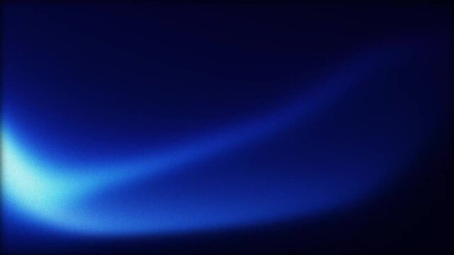 Abstract ribbed glass liquid background in blue soft gradient noise texture tones with vertical wave line and glossy light reflection, modern tech design, minimal visuals animation