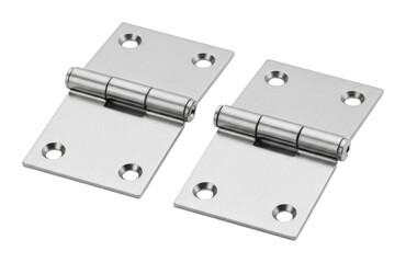 Hinge installation process workshop diy guide view isolated on transparent background