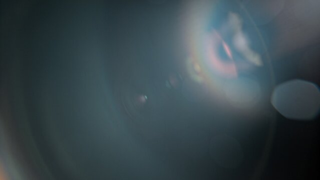 Abstract background of real lens flare for overlay or transition