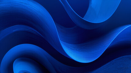 abstract blue waves