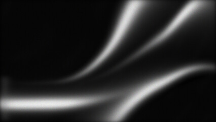 Ribbed glass background with abstract waves and glossy gradient line noise textures in black and white, perfect for modern design, digital surfaces, decorative patterns, architectural 4k