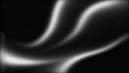 Ribbed glass background with abstract waves and glossy gradient line noise textures in black and white, perfect for modern design, digital surfaces, decorative patterns, architectural 4k
