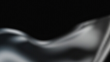 Ribbed glass background with abstract waves and glossy gradient line noise textures in black and white, perfect for modern design, digital surfaces, decorative patterns, architectural 4k