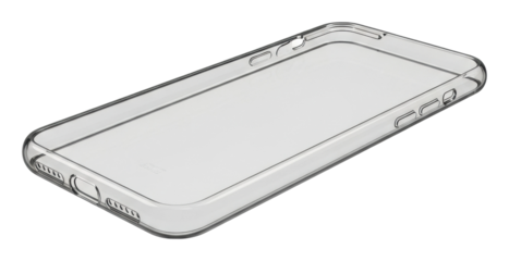 Transparent phone case displayed on for tech lovers isolated on transparent background