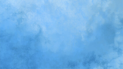 Abstract Soft Blue Watercolor Texture Background Cloudy Gradients with Smooth Blending.  Artistic Canvas for Hazy Sky, Baby Shower Designs, Calm Wallpapers & Creative Backdrops.
