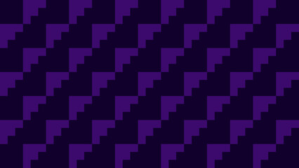 Obraz premium Abstract Seamless Pattern of Purple Stepped Shapes