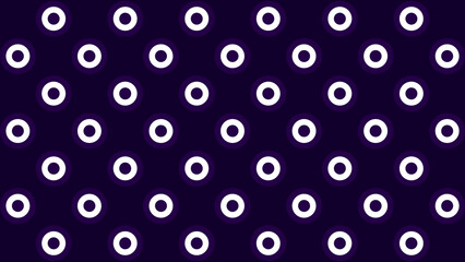 Abstract Geometric Pattern with Repeating White Rings