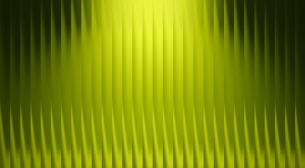 Abstract, wavy, and gradient-toned background that is lime green color with lights and shadows creating depth