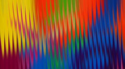 A mesmerizing abstract of vibrant colors forming a dynamic composition