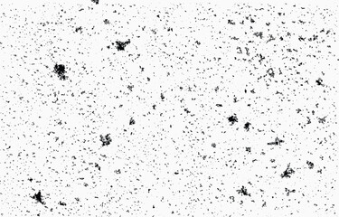 Abstract grunge vector design with textured black spots on a white background suitable for creative projects and digital use