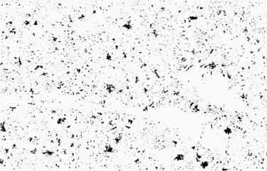 Abstract grunge vector artwork featuring a textured black and white background with scattered patterns and random shapes ideal for design projects and creative applications