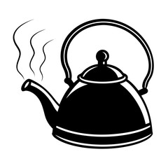 teapot isolated on white background