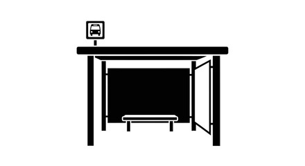 Vector file text on white background representing digital format Vector