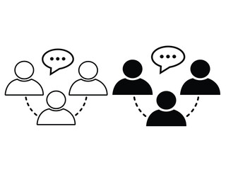 Communication Icon Art Design