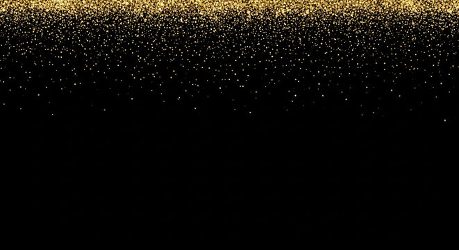 Bright Christmas and winter holiday night sky with magic light star glitter particle animation and a black sparkling wine bottle explosion vector design of snowflakes and bubbles