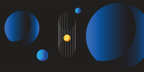 Space and astronomy background in vector illustration