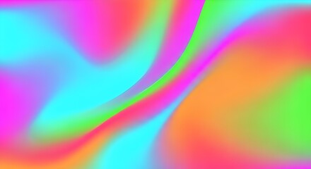 Modern Rainbow Gradient Mesh Background.