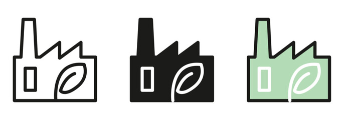 Eco-Friendly Manufacturing for a Sustainable Future, Showcasing Green Energy and Innovation, Promoting Clean Technology and Corporate Responsibility, Sustainable.