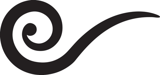 Black and blue round vector email icon symbol illustration on white background for business logo design