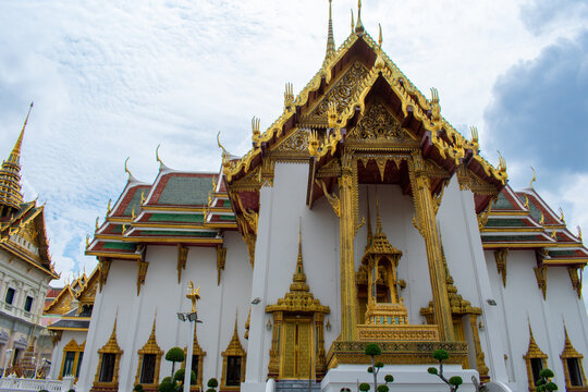 Bangkok, Thailand 15 October 2025: Grand Palace, Phra Borom Maha Ratcha Wang Beautiful architecture of complex of buildings in Bangkok, Thailand 