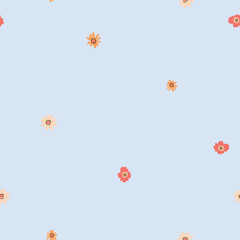 Easter Vector Patterns Spring Baskets Eggs Floral Wreath Flowers Seamless Designs