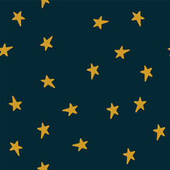 Christmas Vector Seamless Pattern Festive Illustrations with Ornaments Santa Trees Plaid Stars