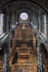Obraz premium Siena Cathedral Interior - Siena, Italy