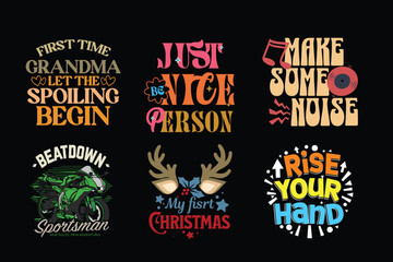 streetwear t shirt design bundle