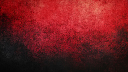 Fototapeta premium Red to black gradient abstract background with smooth blurred texture and subtle grain creating dramatic bold intense tones ideal for modern design digital art and creative visual compositions