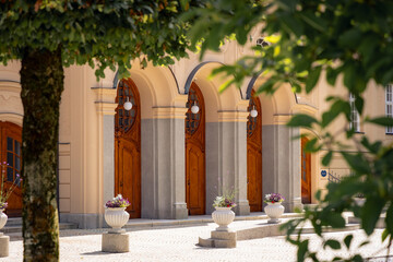 Fototapeta premium Kurhaus Bad Reichenhall