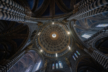 Obraz premium Siena Cathedral Dome - Siena, Italy