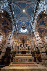 Obraz premium Interior of Siena Cathedral - Siena, Italy