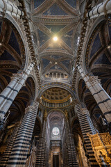 Obraz premium Siena Cathedral Interior - Siena, Italy