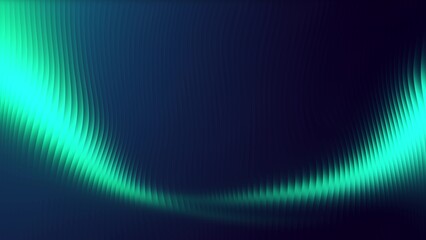 vibrant abstract blue and cyan background with flowing ribbed glass soft gradient noise line texture and curved wave light design digital visuals creative 4k