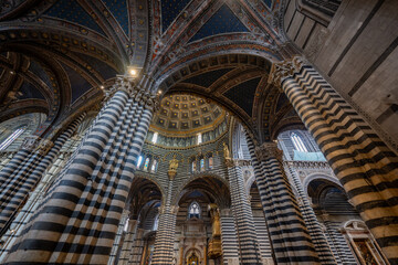 Obraz premium Siena Cathedral Interior - Siena, Italy
