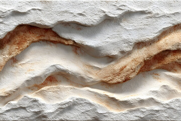 Naklejka premium Abstract Desert Sand Dunes Texture for Design and Decoration