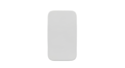 Minimalist blank white rectangle for diverse product design concepts