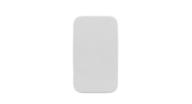 Minimalist blank white rectangle for diverse product design concepts